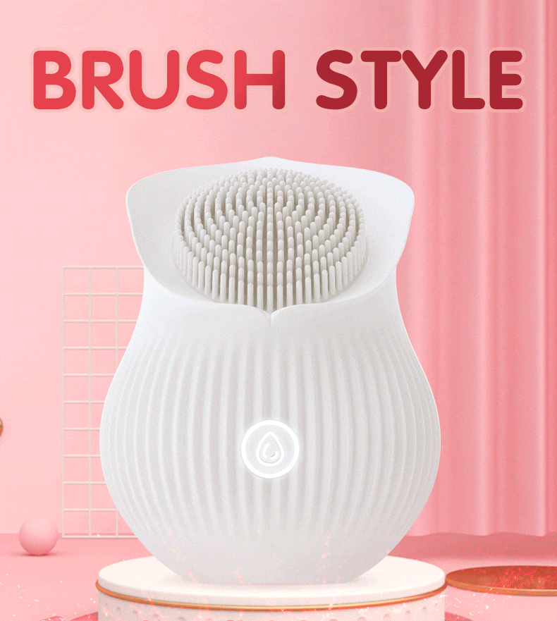 rose vibrator · portable rose toy brush