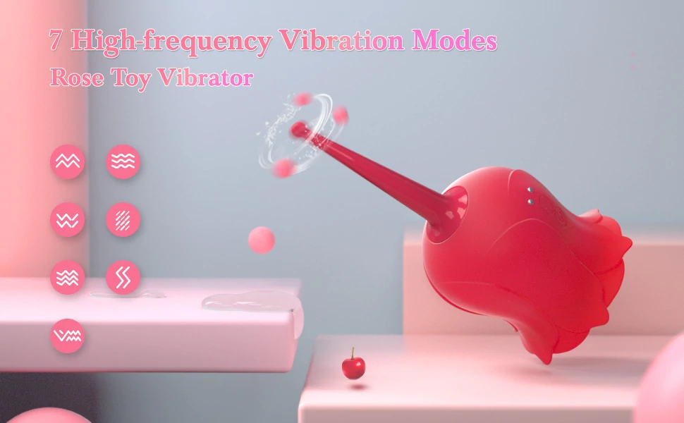 Flirtwithsb Sucking Rose Vibrator