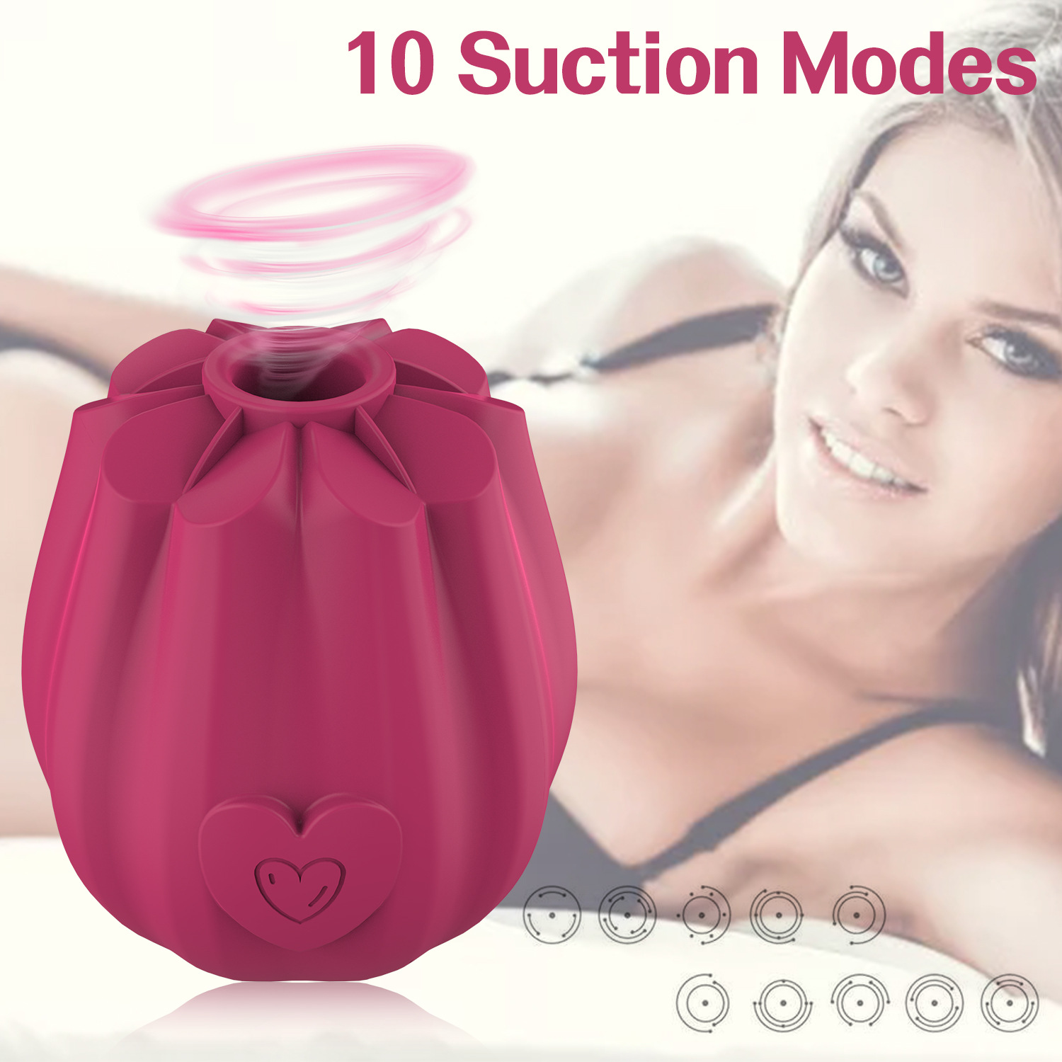 rose toy suction
