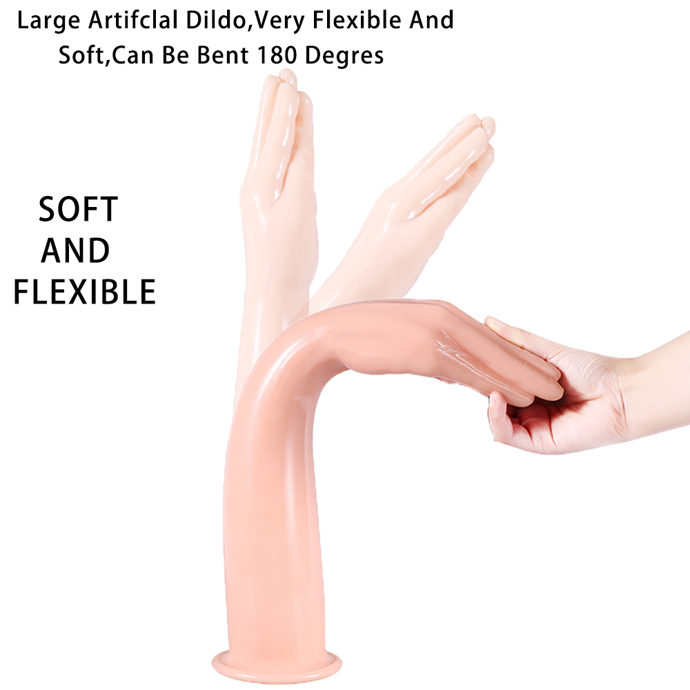 Realistic fisting dildo ，Soft and flexible, it can rotate 180 degrees.