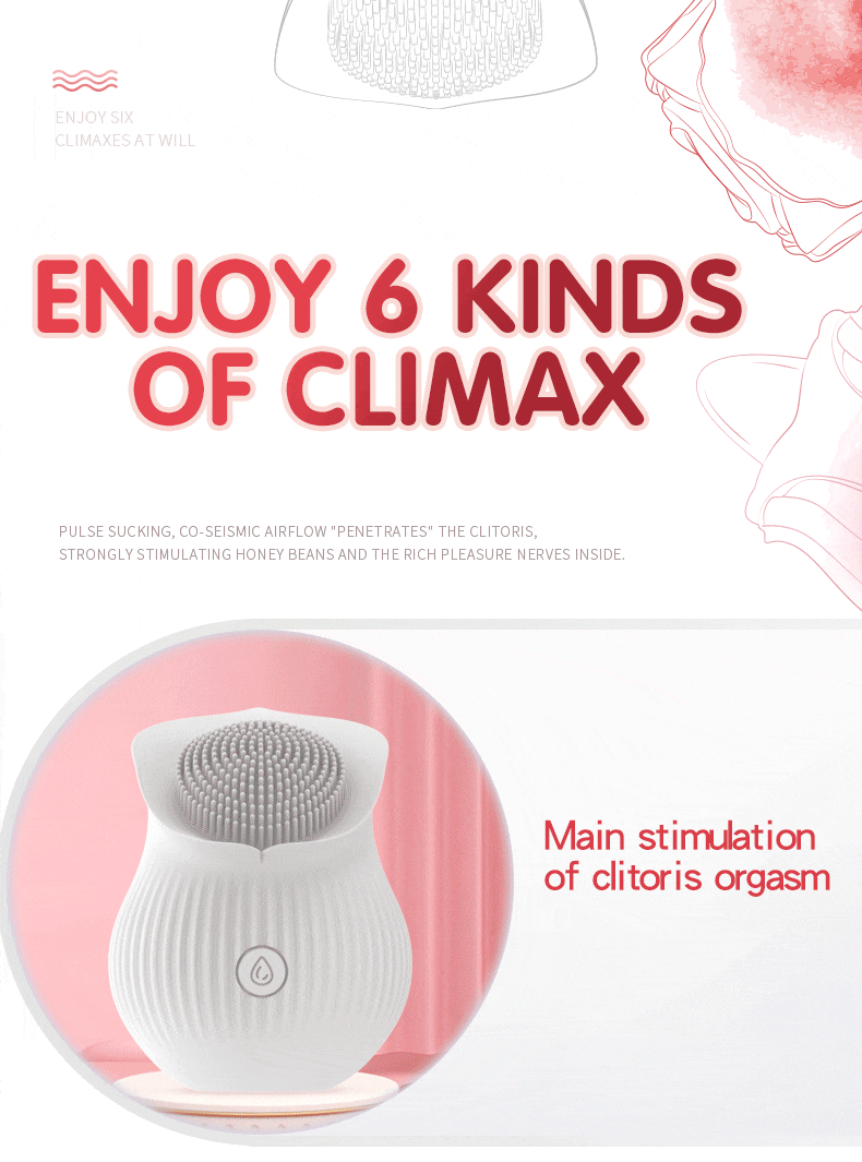 Rose Vibrator · brush vibration rose toy