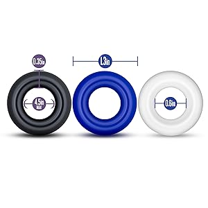 three c rings with sizes